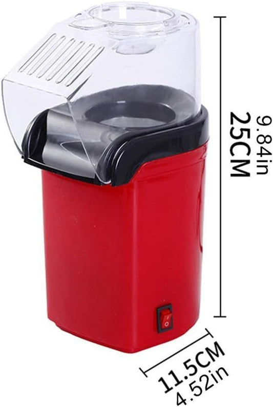Mini Hot Air Popcorn Machine – QuickCorn 3-Minute Snack Maker with Butter Warmer - Infinitygallery.store