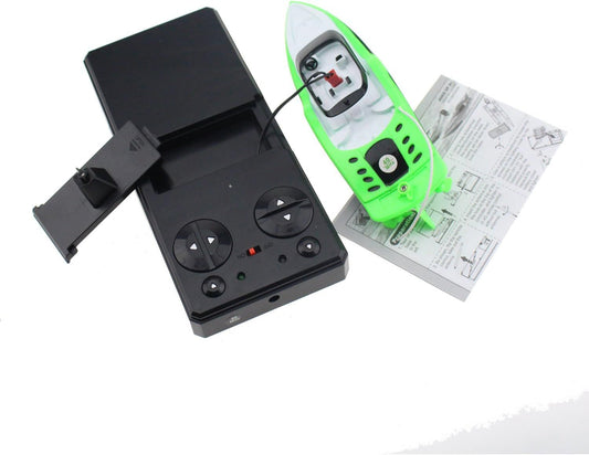Mini Remote Control Racing Boat – Fast RC Speedboat Water Toy for Kids - Infinitygallery.store