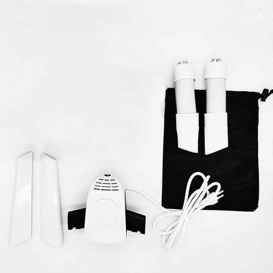Portable Clothes Drying Hanger – Quick Dry, Foldable & Dual-Mode Shoe and Garment Dryer with Odor Removal - Infinitygallery.store