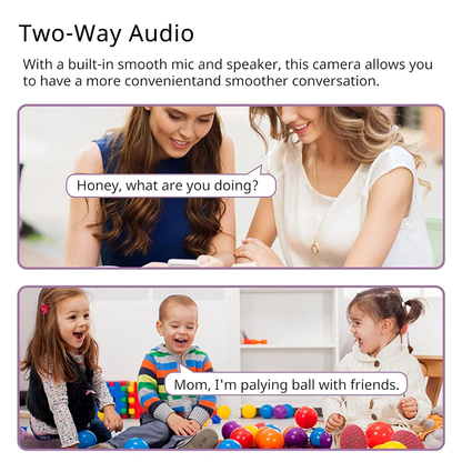 Wireless Robot IP Camera – 1080P Smart Auto Tracking WiFi Security Cam with 360° View - Infinitygallery.store