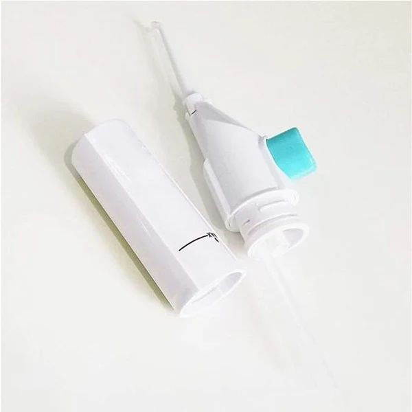 Cordless Dental Water Flosser – Manual Water Jet Tooth Cleaner for Kids & Adults - Infinitygallery.store