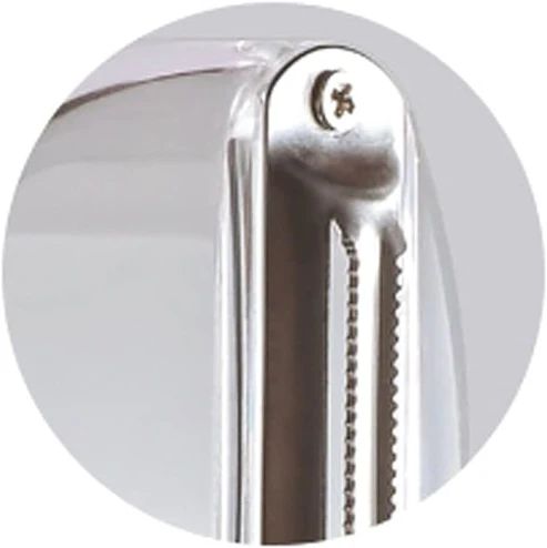 Stainless Steel Vegetable Peeler with Dual Blade & Collection Container - Infinitygallery.store