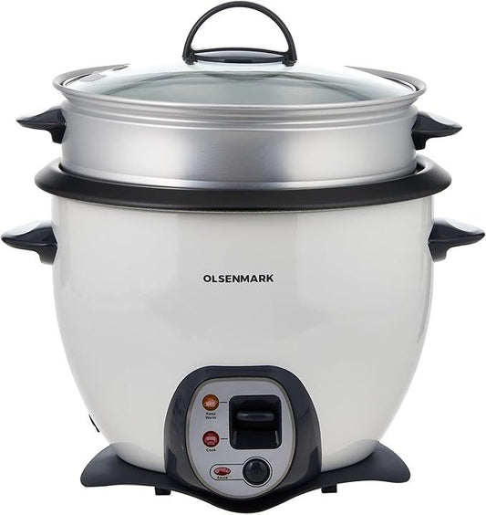 3-in-1 Electric Curry Cooker – Rice, Steam & Keep Warm | 1.8L Non-Stick Pot - Infinitygallery.store