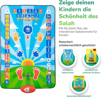 Interactive Touch-Sensitive Kids Prayer Mat – My Prayer Mat for Learning Salah - Infinitygallery.store