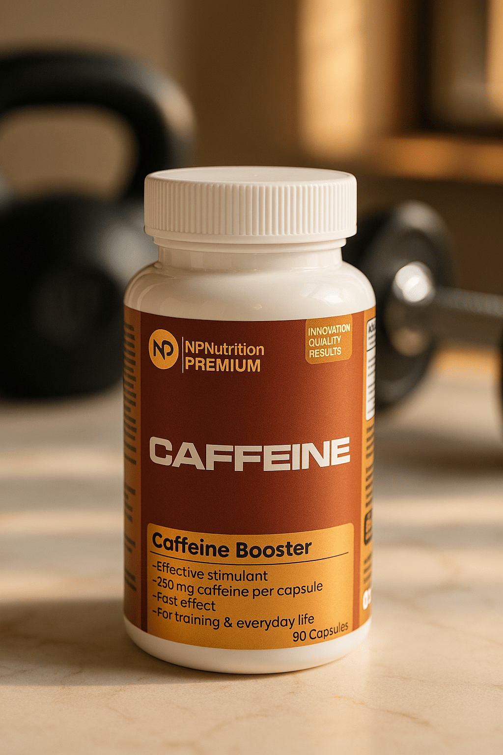 NPNutrition Energy and Focus Caffeine Capsules