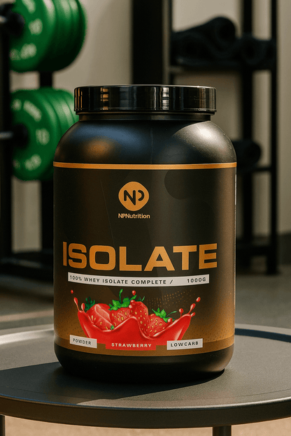 NP Nutrition Strawberry Whey Isolate Complete Powder