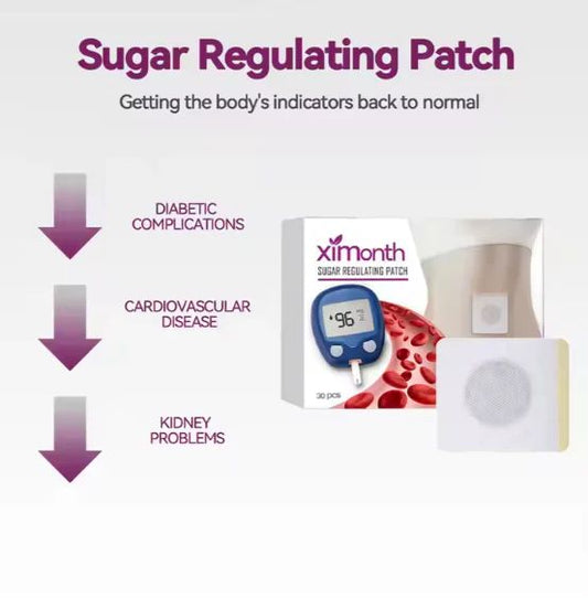 Sugar Regulating Patches (30pcs) – Natural Support for Balanced Blood Sugar & Daily Wellness - Infinitygallery.store