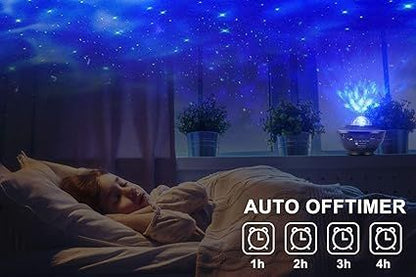 Galaxy Ocean Light Projector with App Control & Built-in Speaker – Transform Your Room into a Starry Oasis 🌌 - Infinitygallery.store