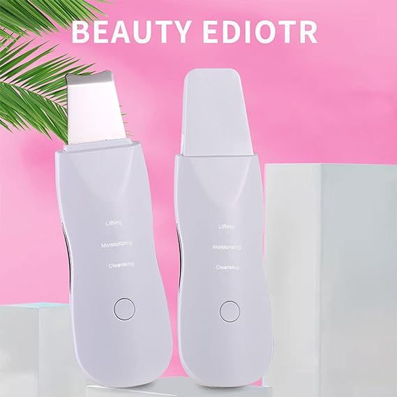 ✨ Face Blackhead Remover – Ultrasonic Skin Spatula for Deep Cleansing & Rejuvenation - Infinitygallery.store