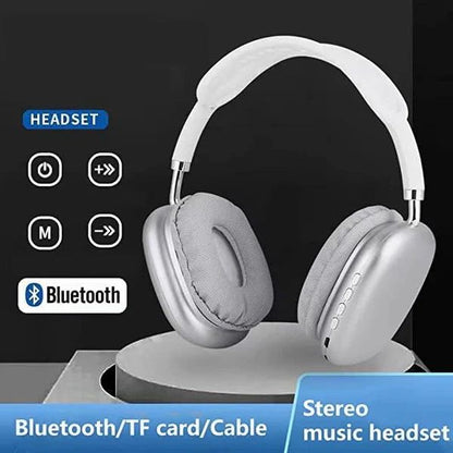 EchoWave P9 Wireless Headphones – Bluetooth 5.0, Noise Cancelling, Waterproof with Mic - Infinitygallery.store