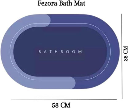 Super Absorbent Floor Mat – Quick-Dry, Non-Slip Rubber Mat for Bathroom, Kitchen & Entryway - Infinitygallery.store