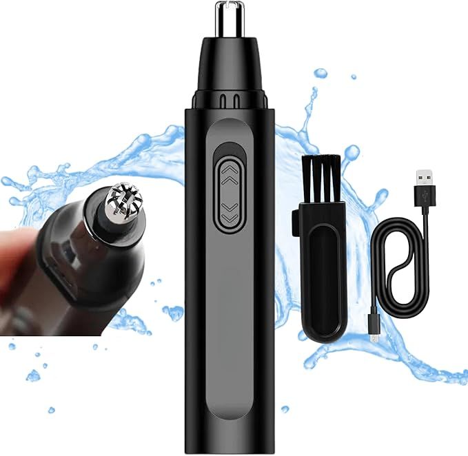 Nose & Hair Trimmer – Dual-Function Precision Groomer for Nose, Ear & Facial Hair - Infinitygallery.store
