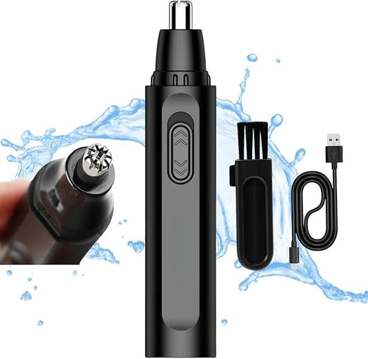 Nose & Hair Trimmer – Dual-Function Precision Groomer for Nose, Ear & Facial Hair - Infinitygallery.store