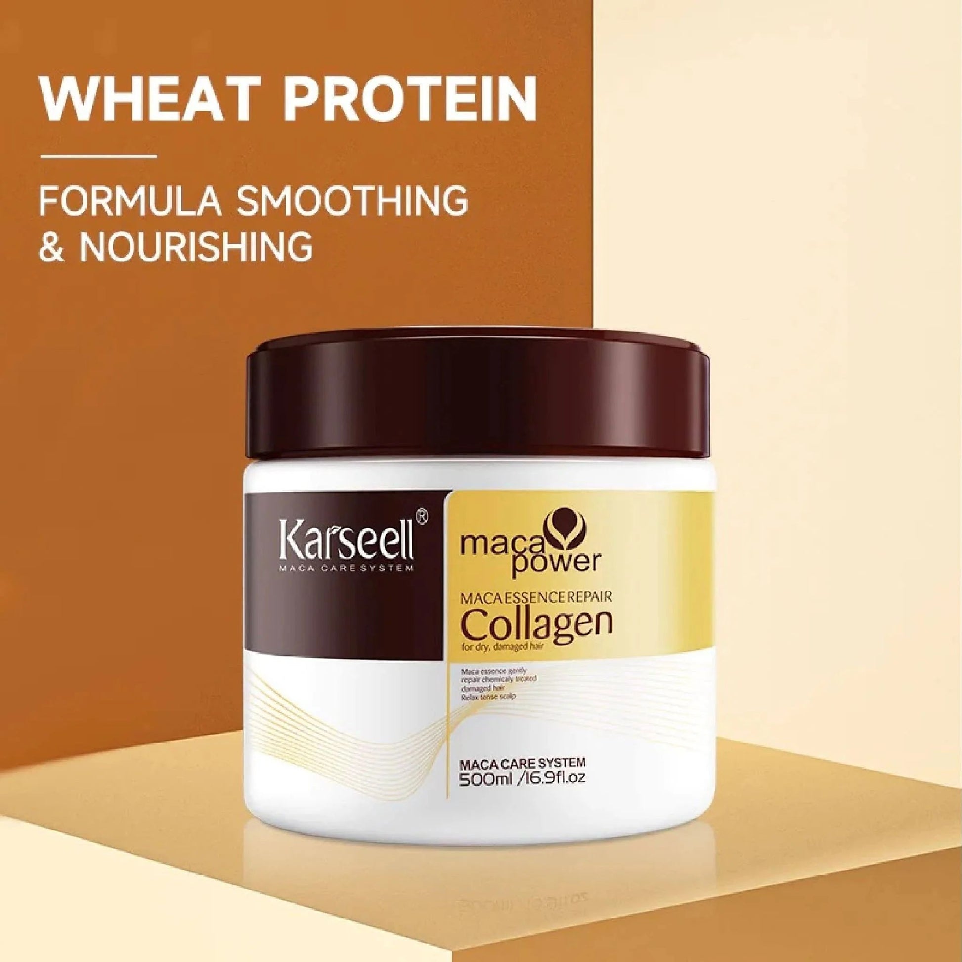 Hair Repair Collagen Treatment – Deep Nourishing Formula for Smooth, Frizz-Free, Stronger Hair (500ml) - Infinitygallery.store