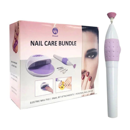 Nail Care Bundle with Travel Pouch – Strengthens Nails, Softens Cuticles & Nourishes Hands - Infinitygallery.store