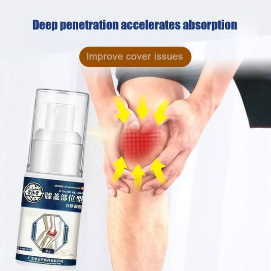 Pain Relief Knee Spray – Fast-Acting, Non-Greasy, Deep Penetrating Formula with Natural Ingredients - Infinitygallery.store