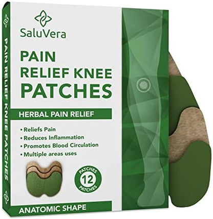 Professional Herbal Knee Pain Relief Patches – Self-Heating Moxa Plaster (20 Pcs) - Infinitygallery.store