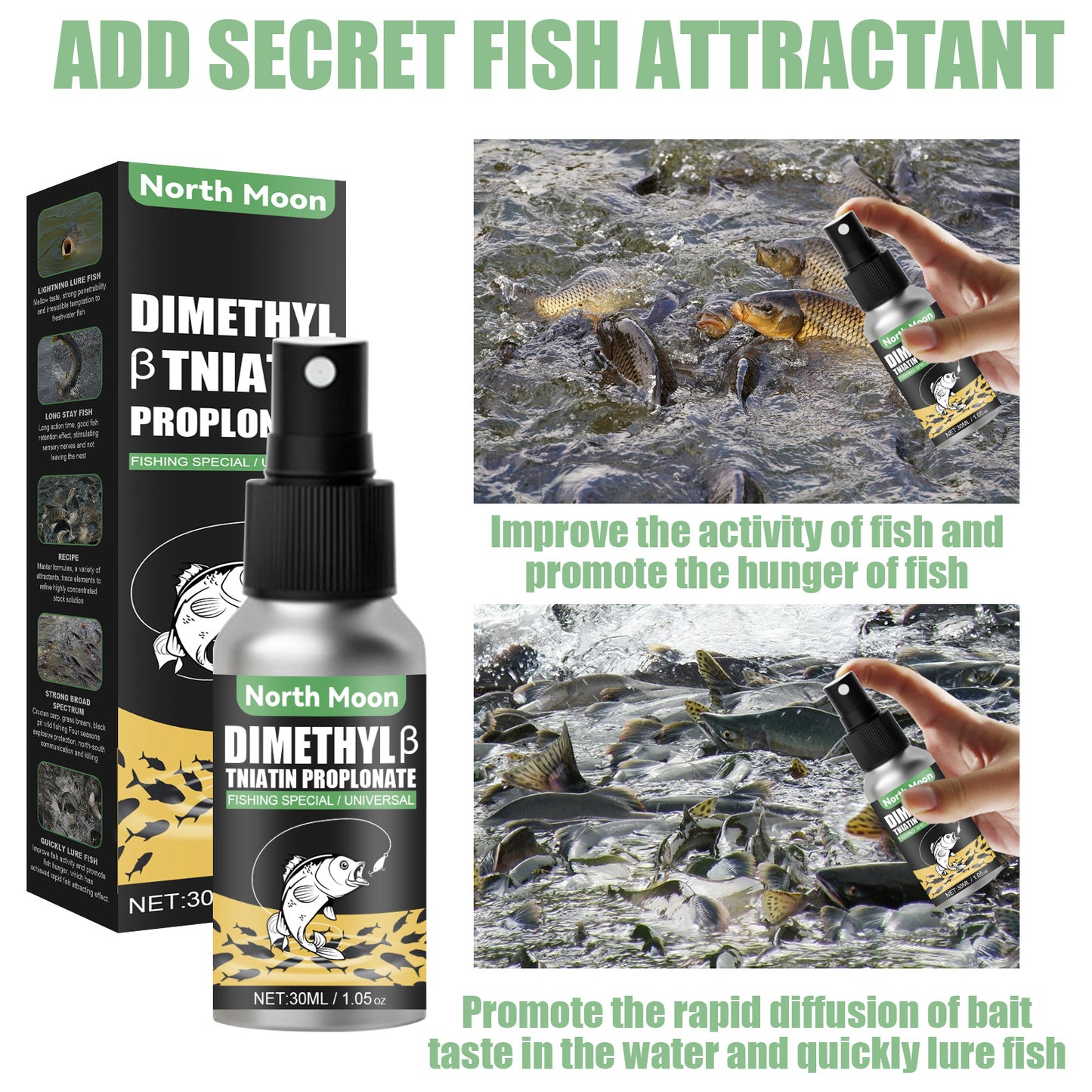 30ml Phagostimulant Fish Attractant Bait – Powerful Angling Additive for Wild Fishing - Infinitygallery.store