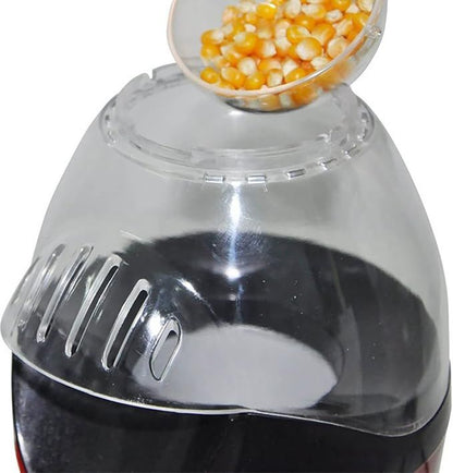 Electric Popcorn Maker Machine – Fast, Oil-Free, Compact Snack Popper with Transparent Lid - Infinitygallery.store