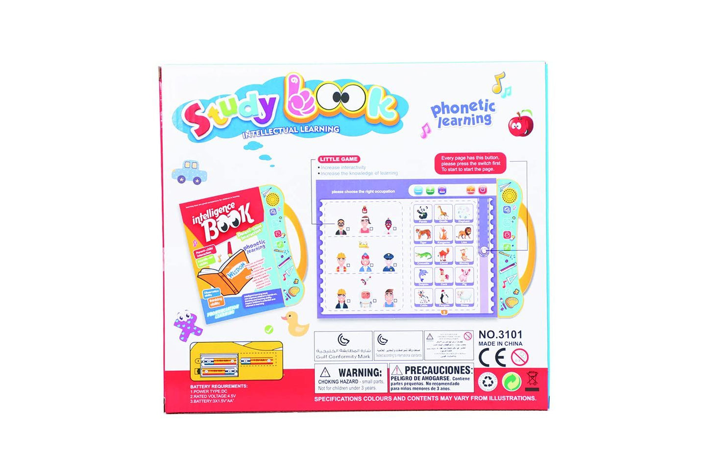 Interactive Intelligence Learning Book for Kids – Phonetic Touch & Sound ABC Book - Infinitygallery.store