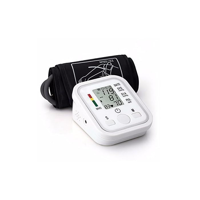 Electronic Blood Pressure Monitor – Arm-Type Home Sphygmomanometer with Memory & Irregular Heartbeat Detection - Infinitygallery.store