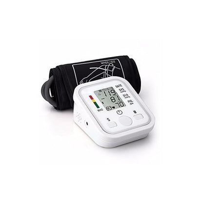 Electronic Blood Pressure Monitor – Arm-Type Home Sphygmomanometer with Memory & Irregular Heartbeat Detection - Infinitygallery.store