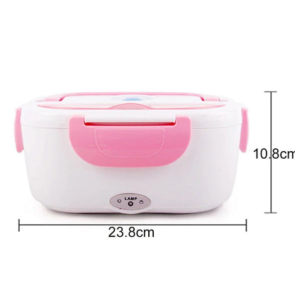 Portable Electric Heater Lunch Box – 12V Car-Friendly, Safe & Energy Efficient Food Warmer - Infinitygallery.store