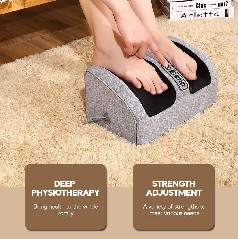 Electric Foot Massager – Deep Kneading & Vibration for Stress Relief & Circulation - Infinitygallery.store