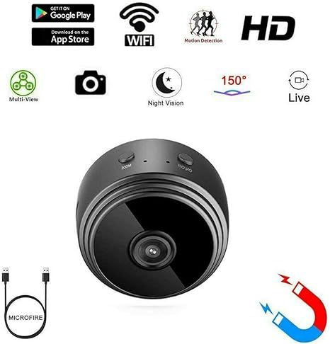 A9 Mini Wireless Security Camera – 1080P HD, Magnetic, Portable Spy Cam - Infinitygallery.store