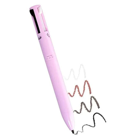 4-in-1 Makeup Pen – Eyeliner, Brow, Lip & Highlighter | Vegan & Portable Beauty Tool - Infinitygallery.store