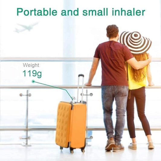 Handheld Mesh Inhaler Nebulizer – Portable Silent Vaporizer for Adults & Kids - Infinitygallery.store