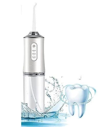 Portable Oral Irrigator – 3 Pressure Modes, USB Rechargeable, 360° Nozzle for Deep Teeth & Gum Cleaning - Infinitygallery.store