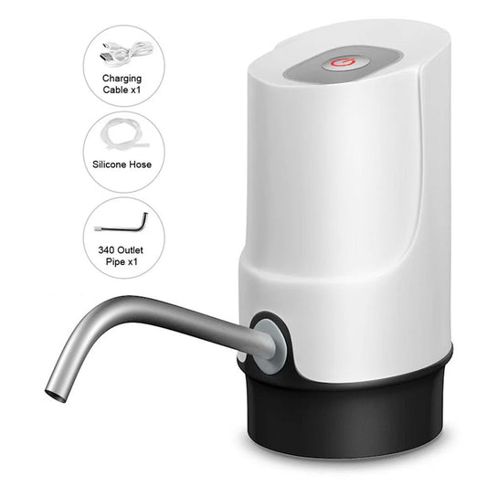 Automatic Drinking Water Pump – USB Rechargeable & One-Touch Dispensing - Infinitygallery.store