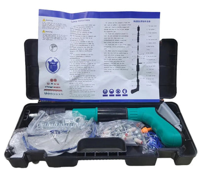Portable Nail Gun with Adjustable Power & Double Silencer – Heavy-Duty & Compact - Infinitygallery.store
