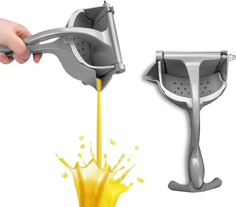 Amateur Premium Stainless Steel Lemon & Lime Squeezer – Manual Citrus Juicer for Effortless Juice Extraction - Infinitygallery.store