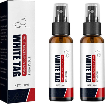 Dermax White Tag Body Moisturizing Spray – Soothes Dry, Rough & Psoriasis-Prone Skin