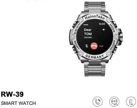 Haino Teko RW39 Smart Watch – AMOLED Display, Bluetooth Calling & 3 Straps | Infinity Gallery - Infinitygallery.store