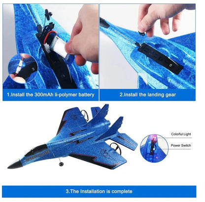 Remote Control Airplane for Kids & Beginners – Easy to Fly, Long Range, Crash-Resistant | Infinity Gallery - Infinitygallery.store