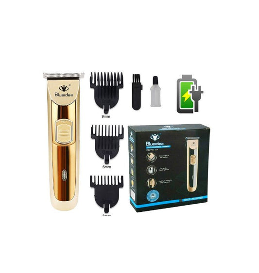 Electric Hair Trimmer – Professional Rechargeable Hair & Beard Clipper with Stainless Steel Body - Infinitygallery.store