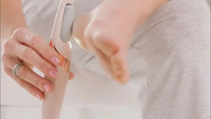 Rechargeable Electric Pedicure Foot File – Callus Remover with Dual Speed & Rollers - Infinitygallery.store