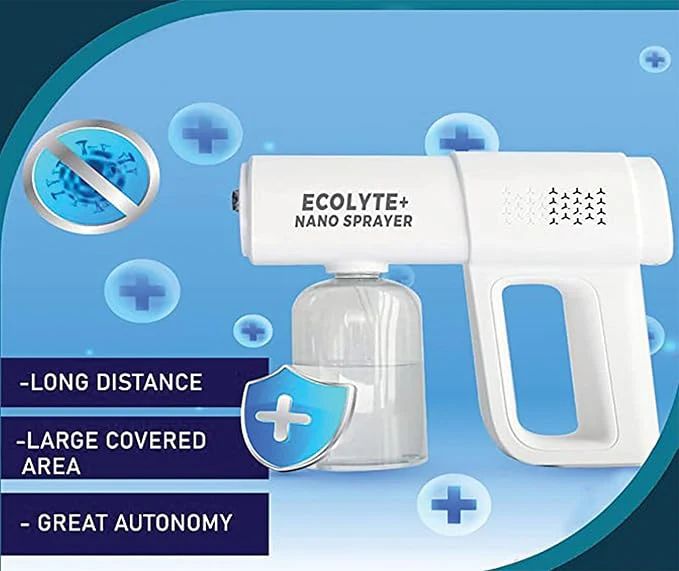 Nano Spray Disinfectant Mist Gun – Handheld, Rechargeable & High-Capacity Sanitizer Sprayer - Infinitygallery.store