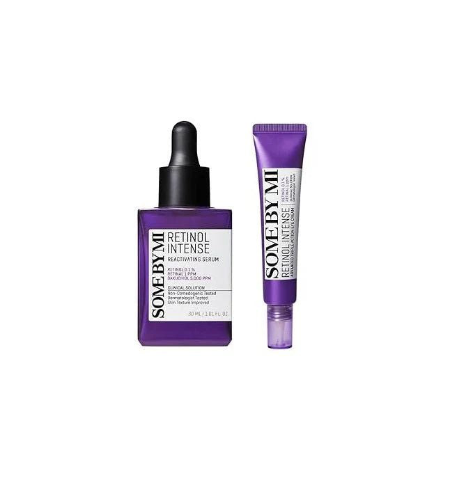 Intense Reactivating Serum & Eye Cream Set – Hydrate, Brighten & Rejuvenate (Original) - Infinitygallery.store