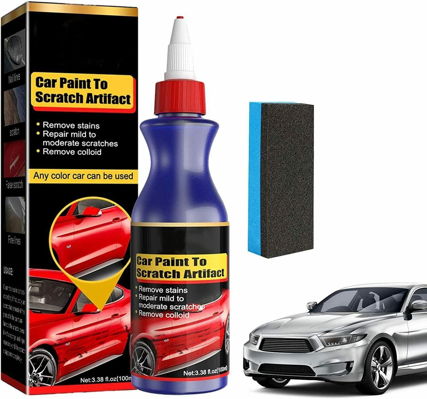 Car Scratch Remover Repair Kit – Paint Restorer & Scratch Eraser - Infinitygallery.store