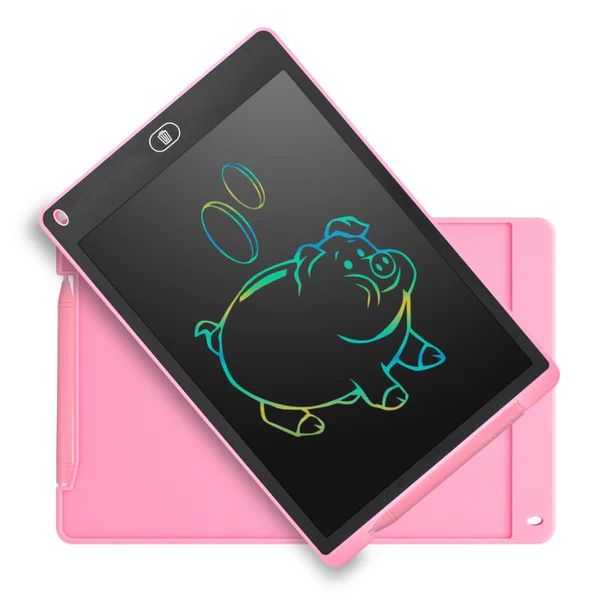LCD Writing Tablet for Kids – Portable Doodle Board with Colorful Pens & Eco Lanyard | Infinity Gallery - Infinitygallery.store