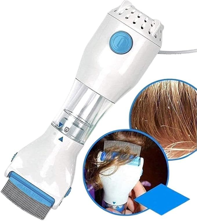 Electric Head Lice Comb – Gentle, Chemical-Free Lice Removal Tool for Kids & Adults - Infinitygallery.store