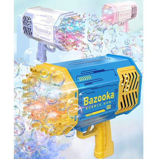 Rocket Boom Bubble Gun – Automatic Bubble Blaster for Kids & Parties - Infinitygallery.store