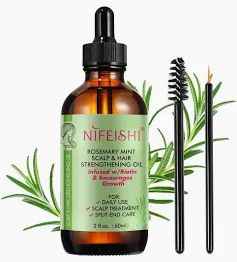 Rosemary Mint Scalp & Hair Strengthening Oil – Revitalize, Strengthen & Shine (Original)