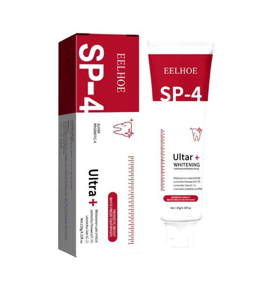 SP-4 Herbal Whitening Toothpaste – 120g Gentle, Natural, & Effective Oral Care - Infinitygallery.store