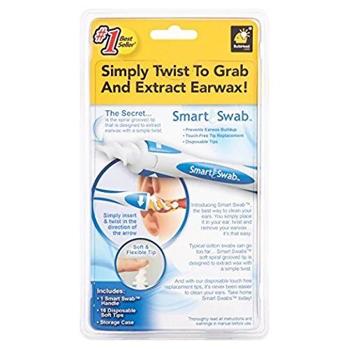 🌀 Smart Swab Spiral Ear Cleaner – Safe & Gentle Earwax Removal Kit with Silicone Tips - Infinitygallery.store