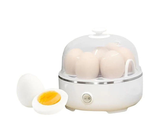 7-Egg Electric Boiler – Fast & Safe One-Touch Egg Cooker - Infinitygallery.store